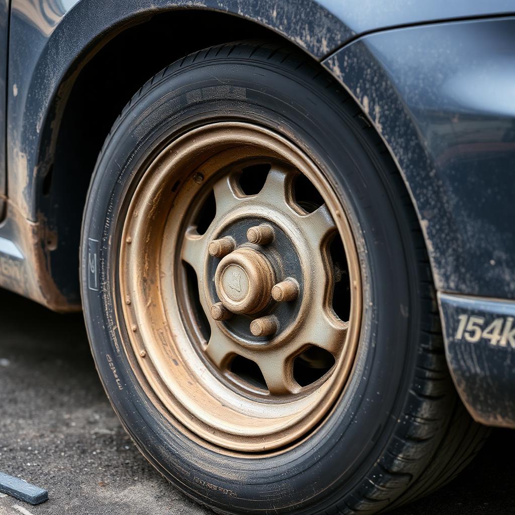 Before — Wheel & tire restoration